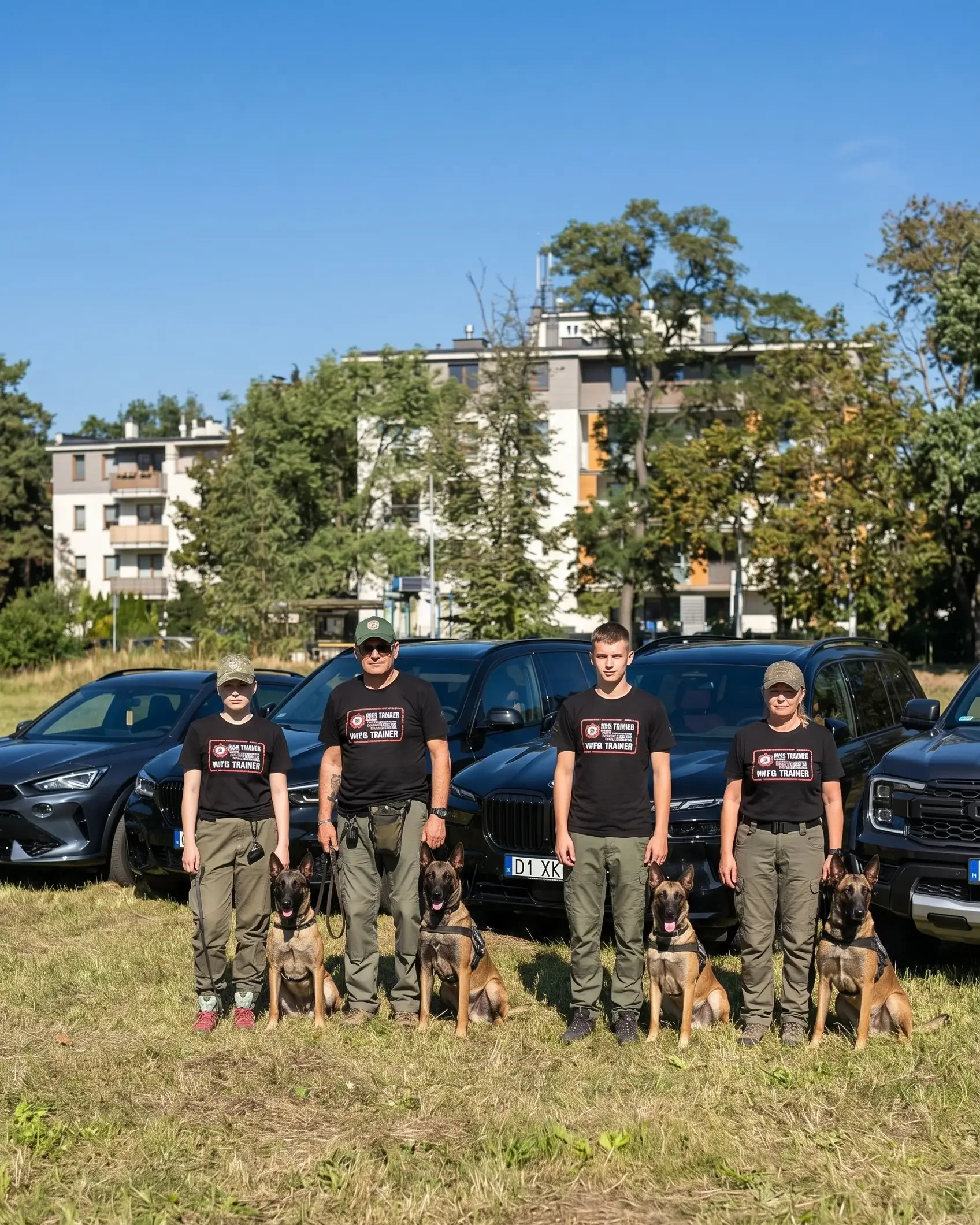 Zespół K9 przewodnicy z&nbsp;psami służbowymi